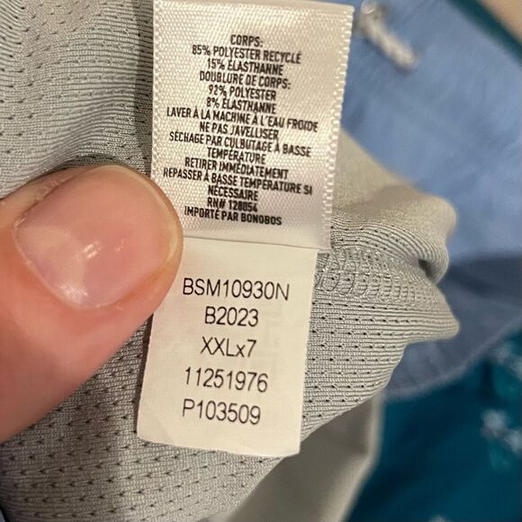 Bonobos - Mens E Waist Trunk Updated Liner Palm Print XXL - Picture 2 of 8